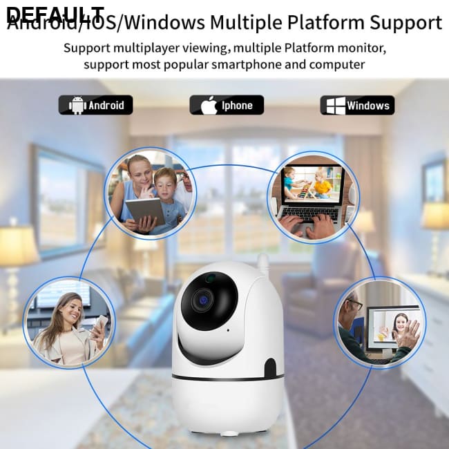 720P Baby Monitor Smart Home Cry Alarm Mini Surveillance Camera with Wifi Security Video IP ptz Cameras