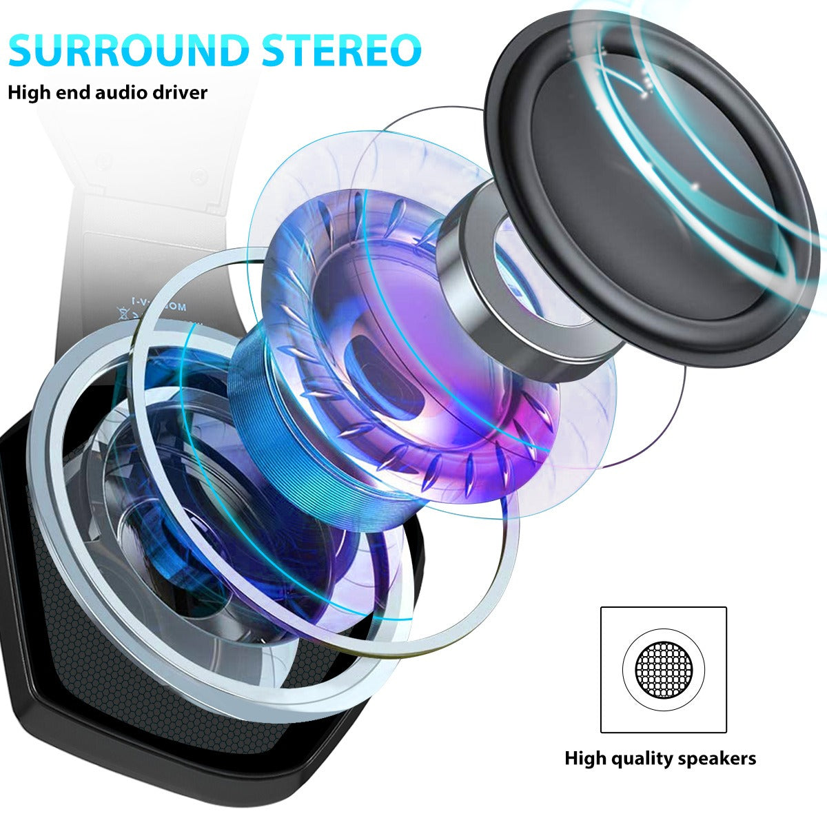 Head mounted gaming headphones colorful RGB wired computer game controller Wired Headphones Best Selling Products