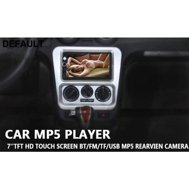 7inch Car Radio Mirror HD Double Din MP5 Player FM Audio Receiver Electronics