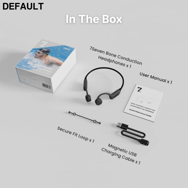 7Seven Bone Conduction Swimming Headphones Wireless Headset