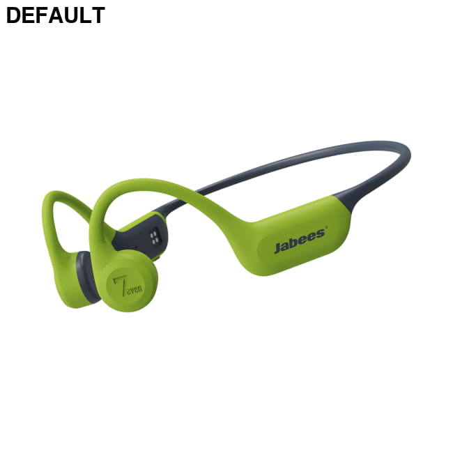 7Seven Bone Conduction Swimming Headphones Lime Navy Wireless Headset