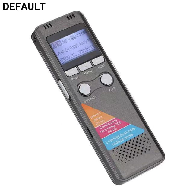 8GB MP3 Player Speed Sound Lectures Meeting Digital Audio 32GB / Black Voice Recorder Electronics