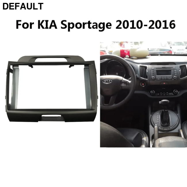 9 inch Car Radio Fascia for KIA SPORTAGE 2010-2015 Stereo frame-cord Installation Kit Electronics