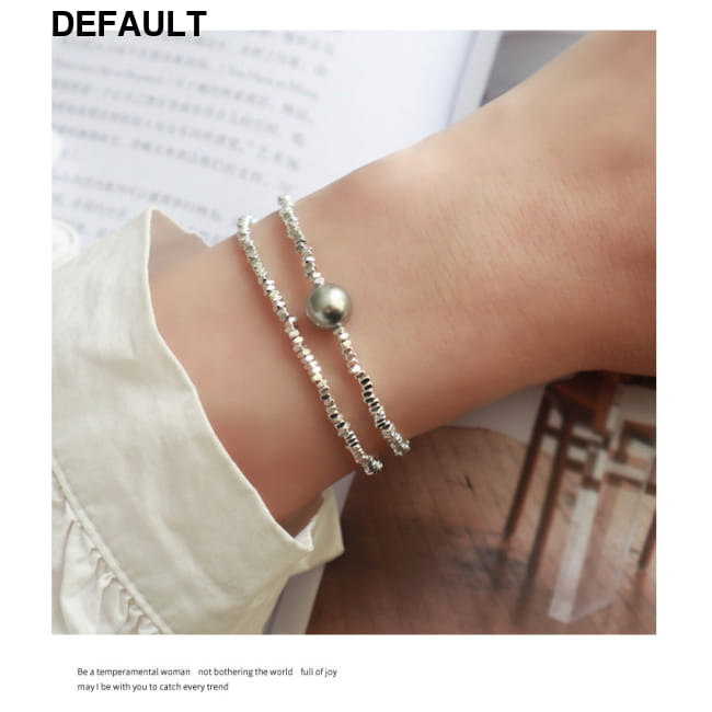 A Subtly Luxurious Niche-designed Bracelet Featuring Few Layered White Pearl Necklaces / 16CM Women Bracelets Best