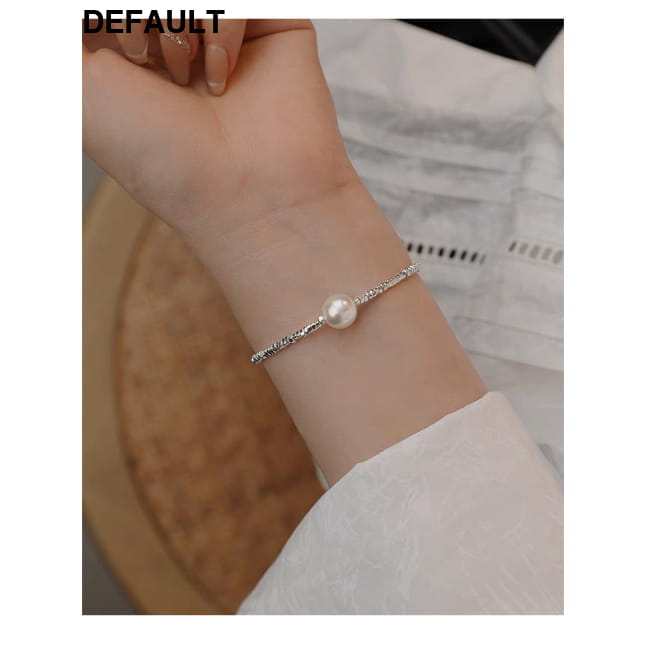 A Subtly Luxurious Niche-designed Bracelet Featuring Few Layered White Pearl Necklaces / 16CM Women Bracelets Best