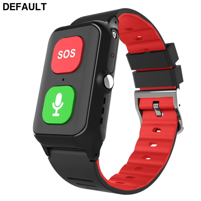 A70 Elderly GPS Positioning Watch Locator With Heart Rate Red Smart Watches Activity Monitors