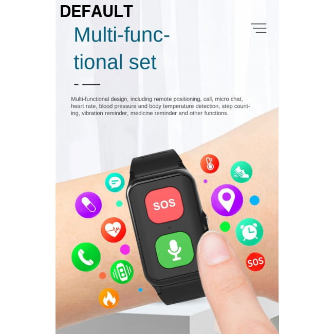A70 Elderly GPS Positioning Watch Locator With Heart Rate Smart Watches Activity Monitors