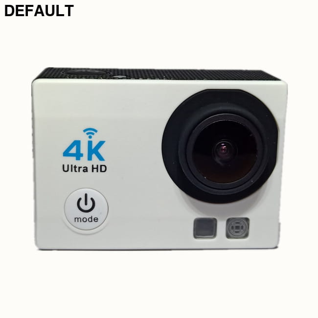 Action camera 4K wireless wifi White Digital Cameras