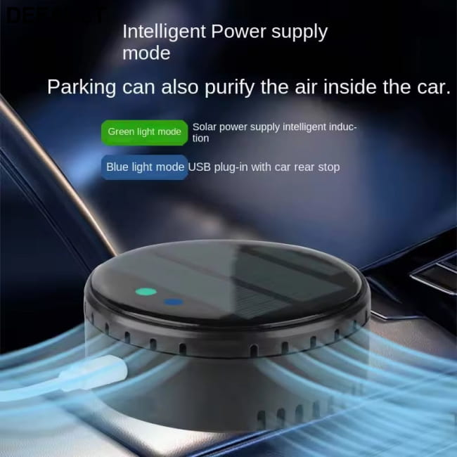 Air purifier for both home and car use solar powered Accessories Purifiers
