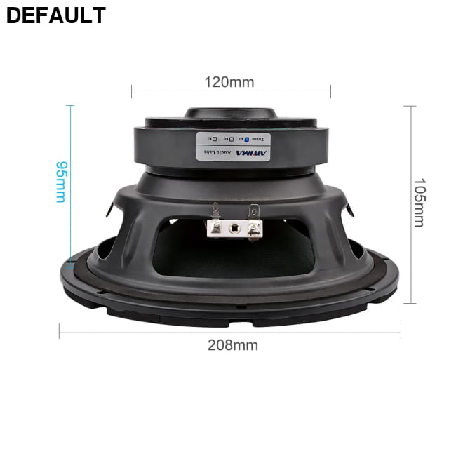 AIYIMA 1Pcs 8 Inch 150W Subwoofer Speaker 4 Ohm Hifi / CHINA Car Subwoofers & Enclosures and Electronics