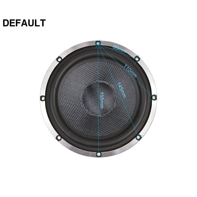 AIYIMA 6.5 Inch Car Horn Audio Midrange Bass Speakers 4 8 Ohm Speaker Subwoofers & Enclosures and Electronics