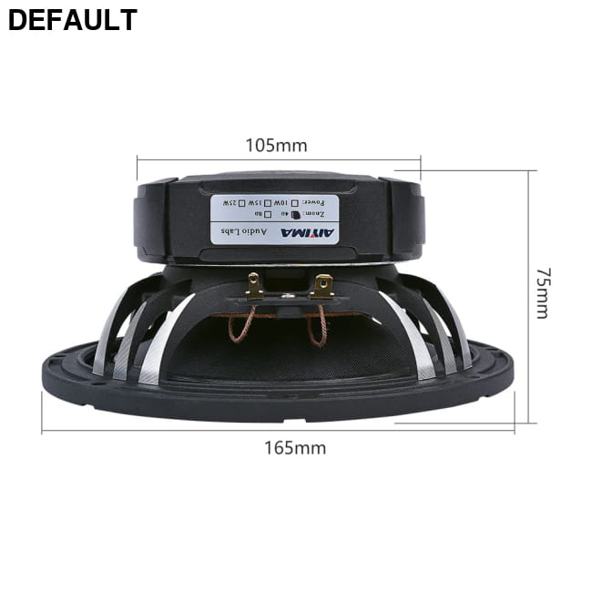 AIYIMA 6.5 Inch Car Horn Audio Midrange Bass Speakers 4 8 Ohm Speaker Subwoofers & Enclosures and Electronics