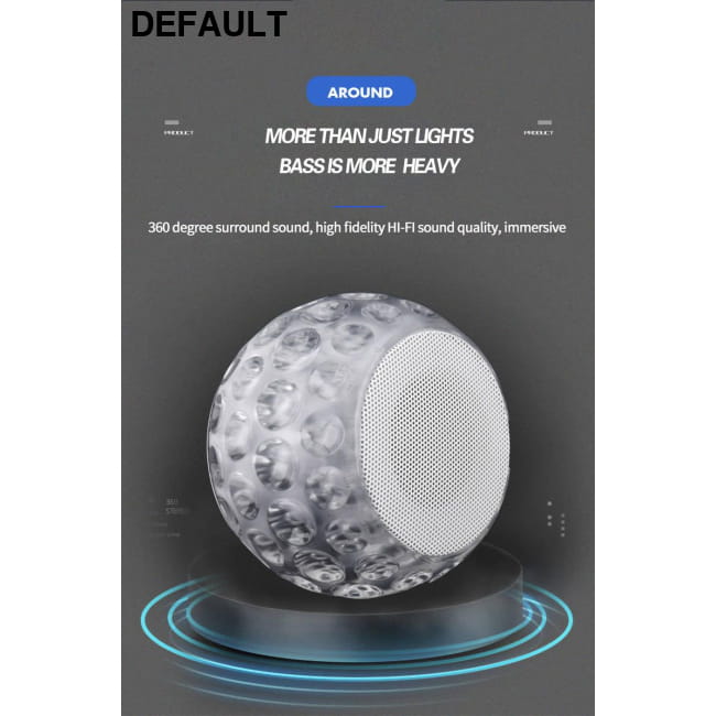 Amazon Hot Sale Two Channel Colorful LED Light Bedside Lamp White Mini Bluetooth Speakers Electronics