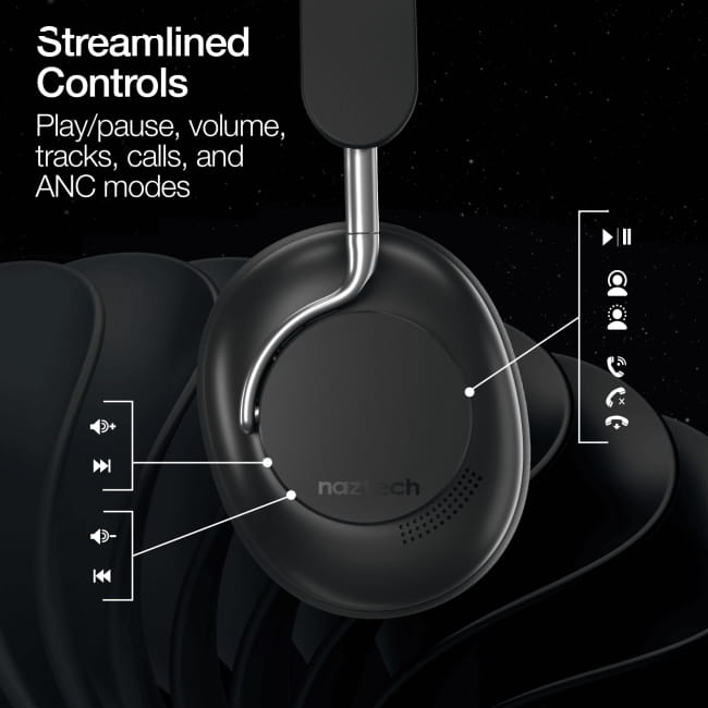 ANC wireless headphones head Over-Ear