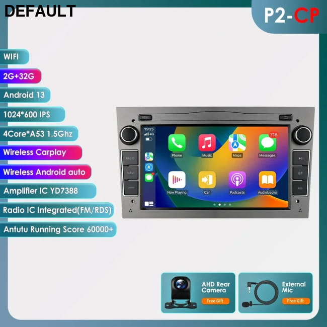 Android Car GPS PLAYER for Opel Astra H J 2004 Vectra P2-CP G rear cam / China Mainland DVD Players Best Selling