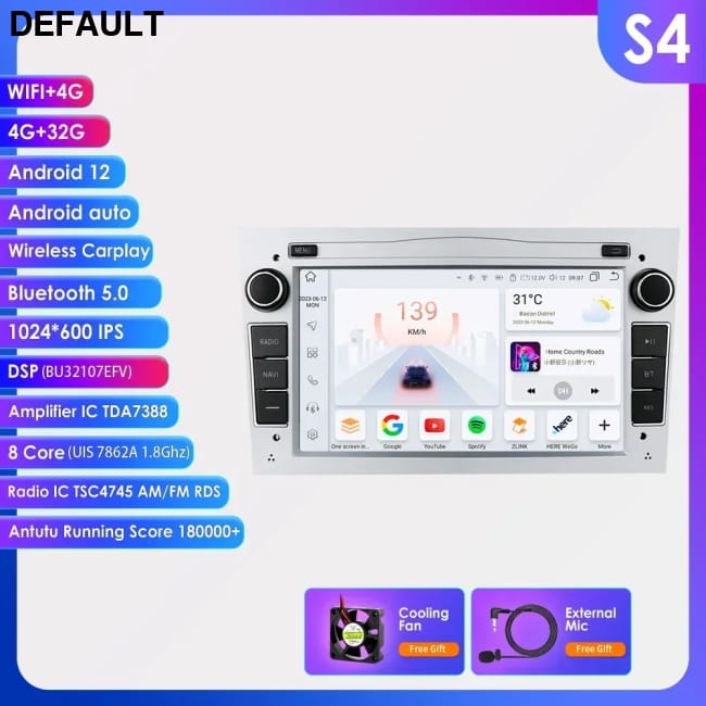 Android Car GPS PLAYER for Opel Astra H J 2004 Vectra S S4 / GERMANY DVD Players Best Selling Products Motor Vehicle