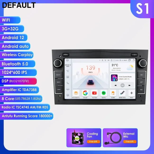 Android Car GPS PLAYER for Opel Astra H J 2004 Vectra S1 Black / China Mainland DVD Players Best Selling Products Motor