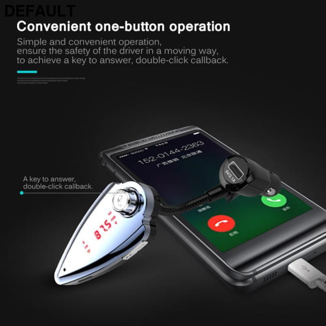 ANLUD Bluetooth Wireless Car Mp3 Player Handsfree Kit FM Transmitters Electronics