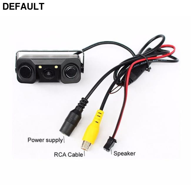 ANLUD PZ451 3 in 1 Car Parking Sensors with Rear Camera LED DVR Cameras Motor Vehicle