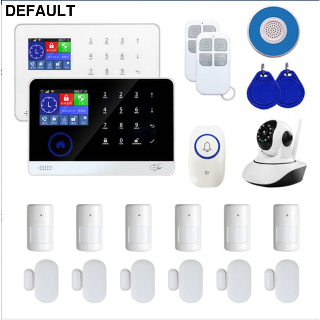 Anti-theft Alarm Door and Window Infrared System White Home Security Electronics