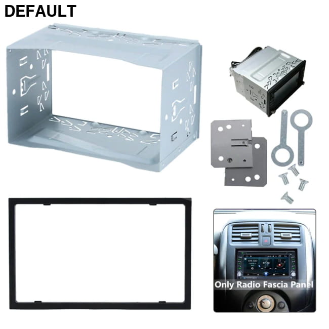 Auto Panel Audio Dash Mount Kit Box 2Din Fittings Car Installation Electronics