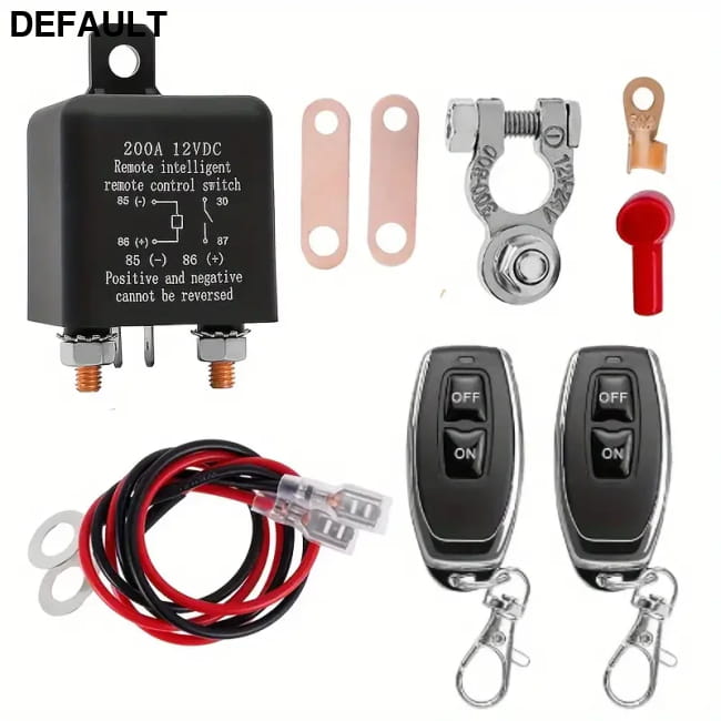Automotive Relay Remote Car Control Battery Disconnect As picture Starter Relays