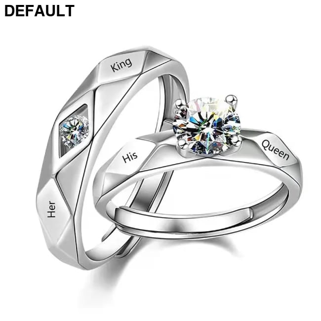 Avenneth New Simple Stainless Steel Geometry Rings AJZ10-2 / resizable Wedding Best Selling Products
