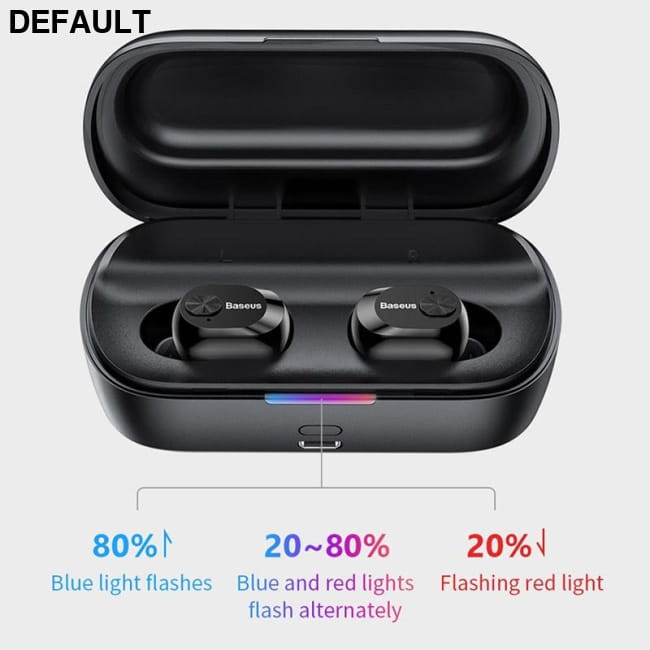 Baseus W01 TWS Bluetooth Earphone Wireless Headphone Mini Earphones Electronics