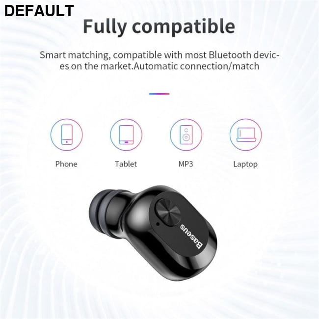 Baseus W01 TWS Bluetooth Earphone Wireless Headphone Mini Earphones Electronics