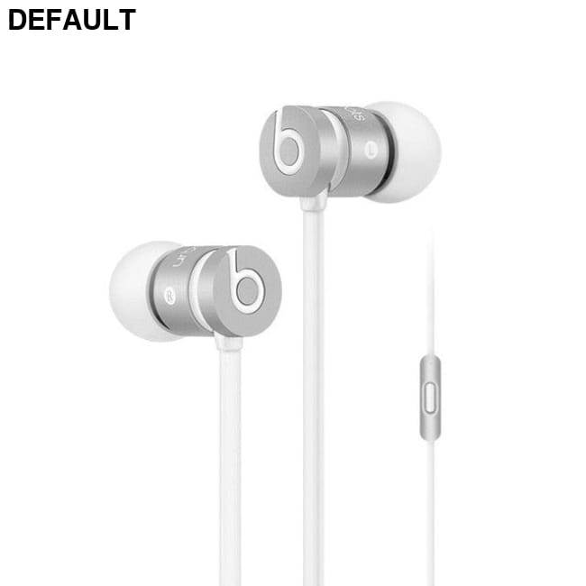 Beats UrBeats 2.0 Super Bass Music Earphone with Microphone Silver Wired Earbuds In-Ear Headphones