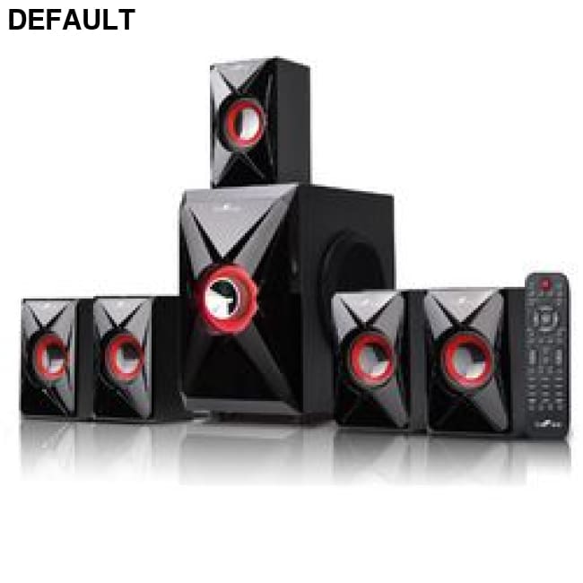 beFree Sound 5.1 Channel Bluetooth Surround Speaker System in Orange BFS-420 Home DVD Players Electronics