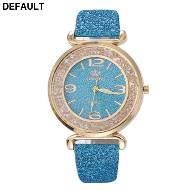 Best Selling Watch Fashion Women Watches Luxury Crystal Blue Products