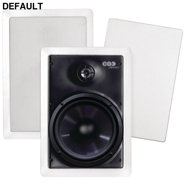 BIC America 150W 6.5” In-Wall Speakers BICMPRO6W Home Theater Audio