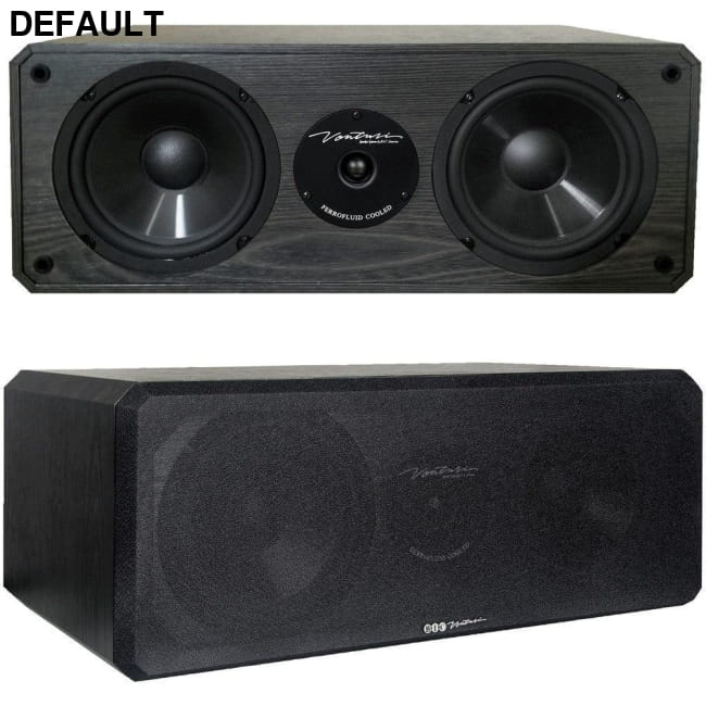 BIC America 175W 6.5” Center Speaker BICDV62CLR Home Theater Speakers Audio