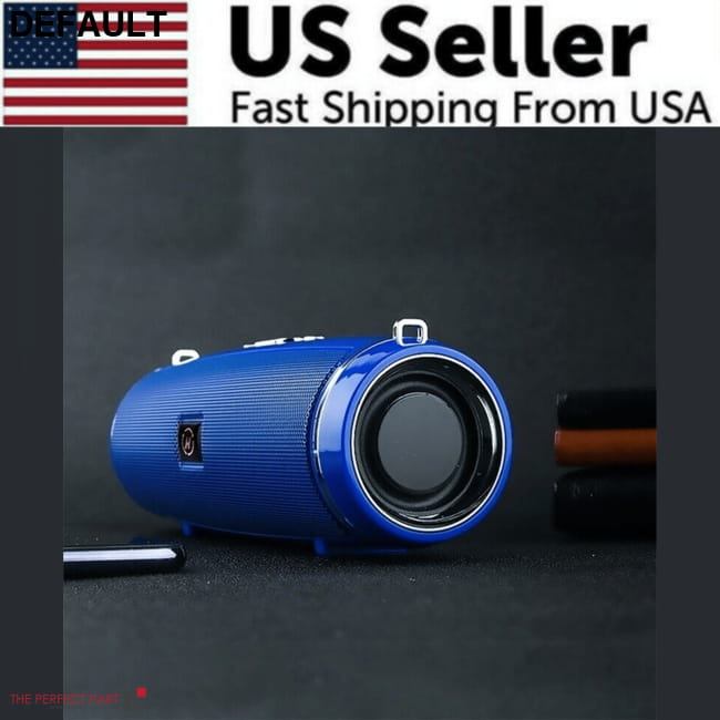 Bluetooth 5.1 Speaker Wireless Waterproof Outdoor Stereo Blue Mini Speakers