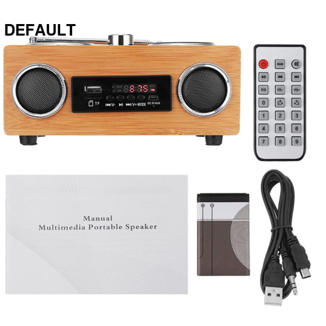 Bluetooth audio Wood Portable Systems System Speakers
