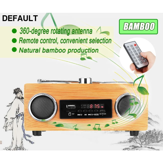 Bluetooth audio Wood Portable Systems System Speakers