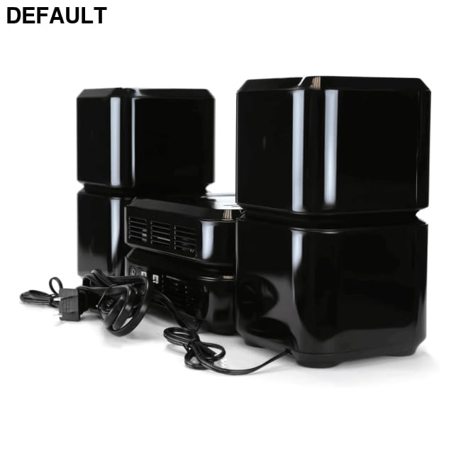 Bluetooth CD Microsystem Black Home Theater Systems Electronics