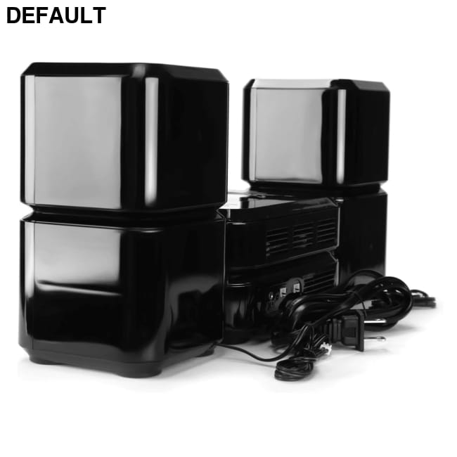Bluetooth CD Microsystem Black Home Theater Systems Electronics