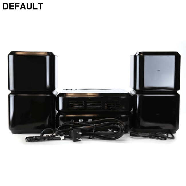 Bluetooth CD Microsystem Black Home Theater Systems Electronics