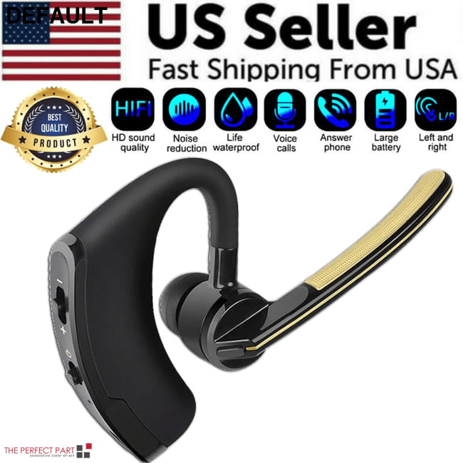 Bluetooth Earpiece Wireless Headset Noise Cancelling Gold Mini Earphones Best Selling Products Headphone Amplifiers
