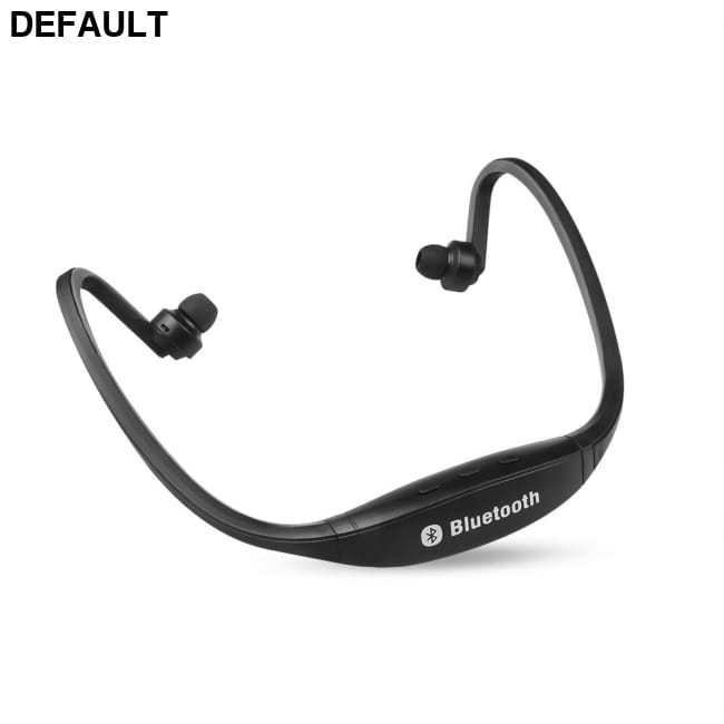 Bluetooth rear-mounted sports earphones Wireless dynamic Black Headset Electronics