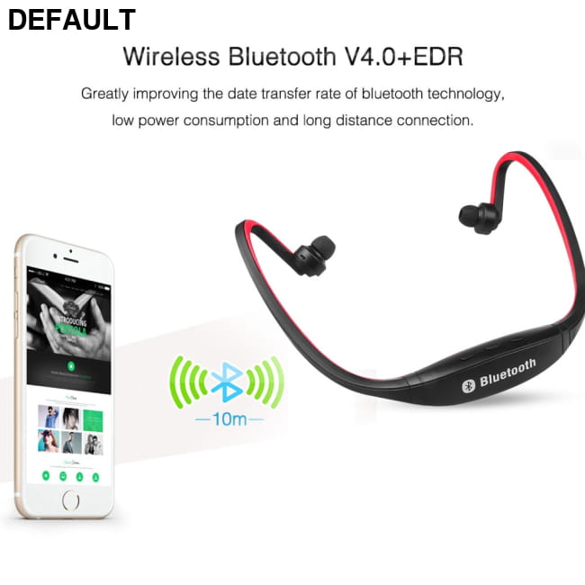 Bluetooth rear-mounted sports earphones Wireless dynamic Headset Electronics