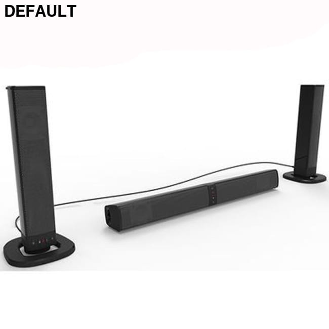 Bluetooth Speaker Foldable Split TV Audio Black Home Theater Speakers