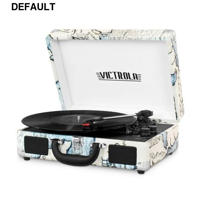 Bluetooth Suitcase Turntable in Map Prin Home Theater Systems Electronics