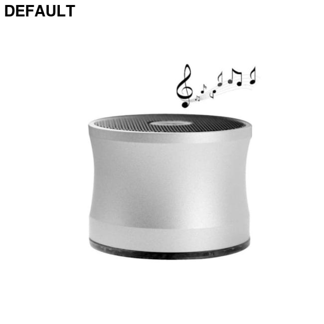 Bluetooth V2.0 Speaker Super Bass Portable Speakers Support Silver Mini