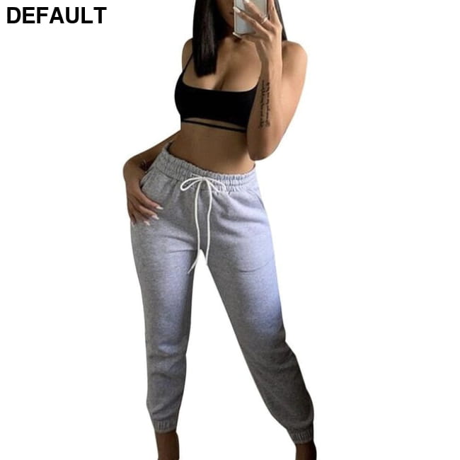 Brand New Women Casual Fashion High Waist Hip Hop Dance G / M Jumpsuits & Rompers Pants