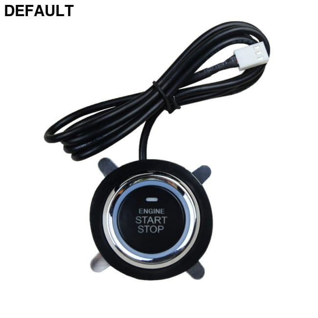 C6: one button ignition remote keyless entry system Black Car Starter Vehicle Systems