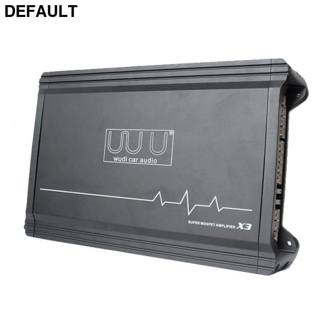 Car Audio Four-way Aluminum Alloy Amplifier X3 Amplifiers Motor Vehicle