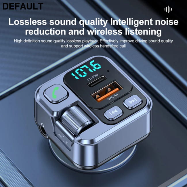 Car Bluetooth Receiver USB U Disk Read PD20w Fast Charging HM101 FM Transmitters